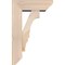 Ekena Millwork Balboa Slat Smooth Bracket w/ Offset Brace, Douglas Fir, 5 1/2"W x 14"D x 22"H BKT0604X14X22BOA06SDF - alternate 2